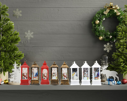 Christmas Lantern Light Merry Christmas Decorations for Home Christmas Tree Ornaments