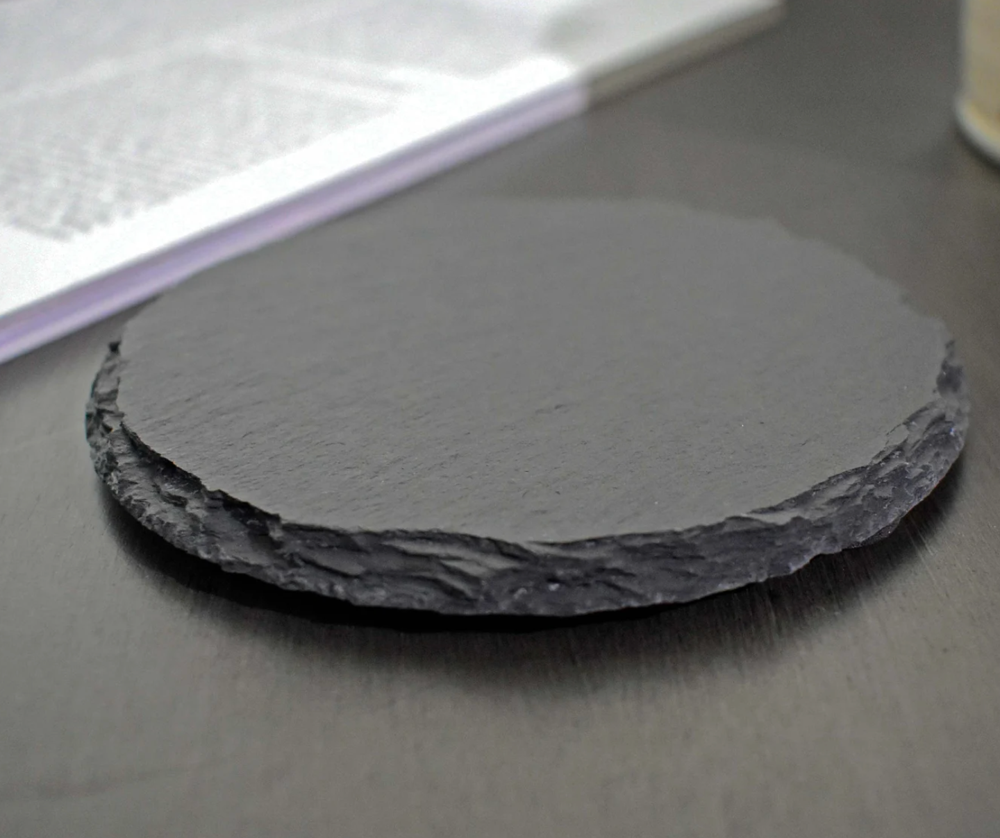Monogramed Engrave Name Drink Slate Coasters