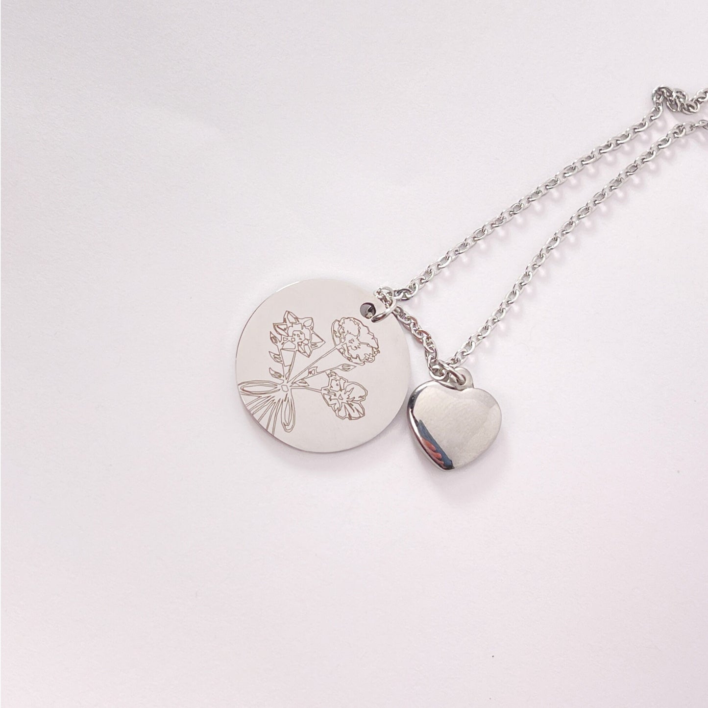 Unique Named Silver Necklace