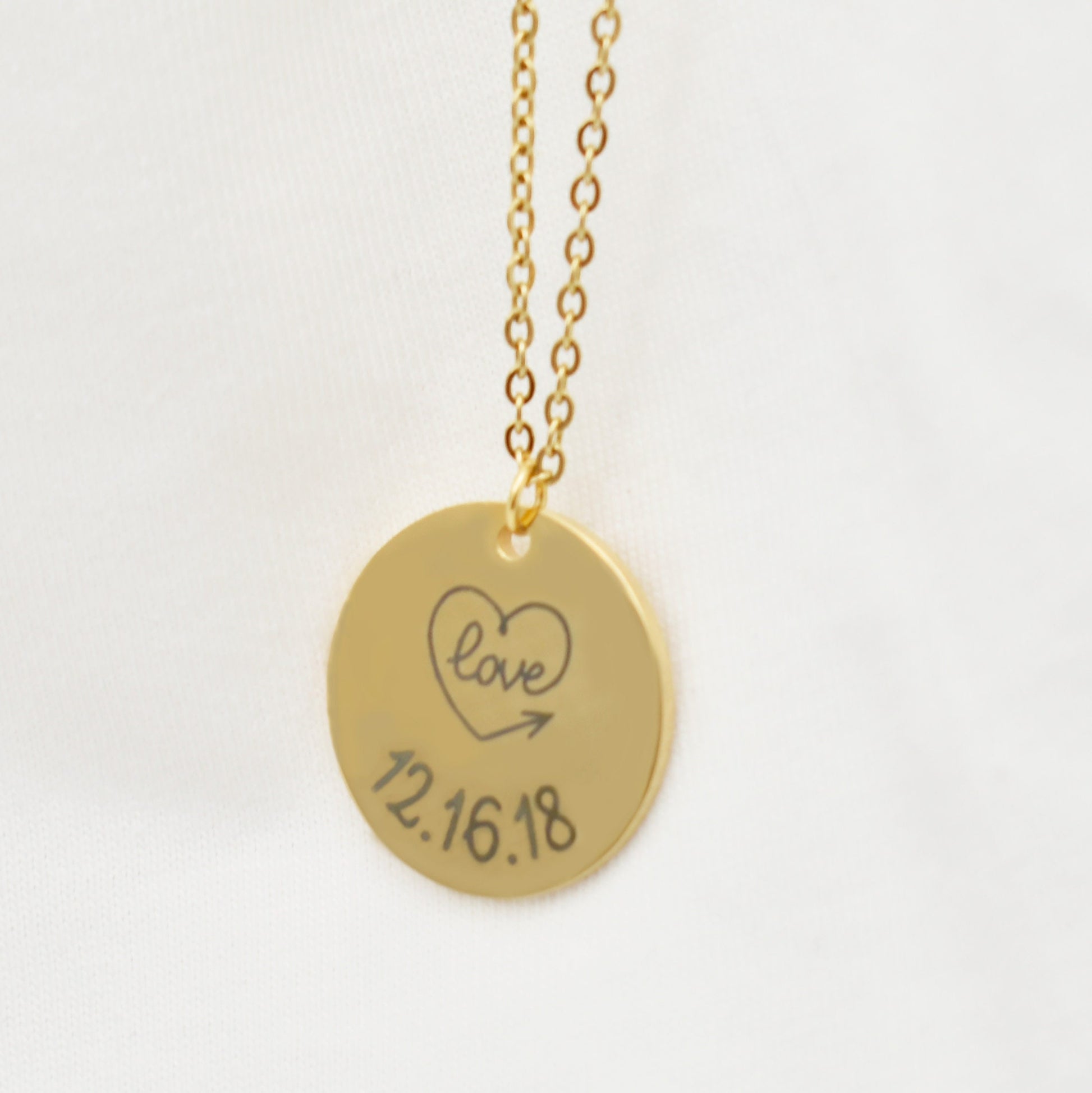 Personalised Name Personalized Signature Necklace Personalzed