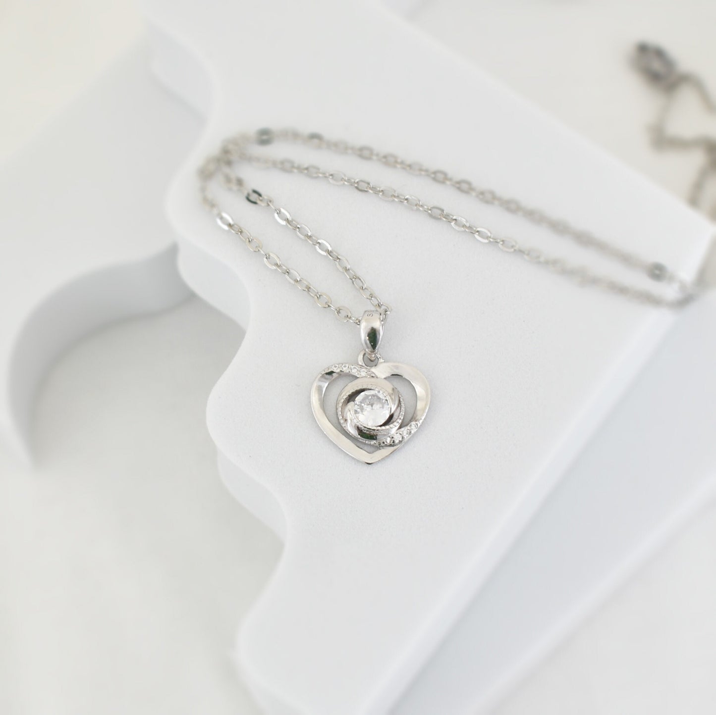 Silver Heart Necklace