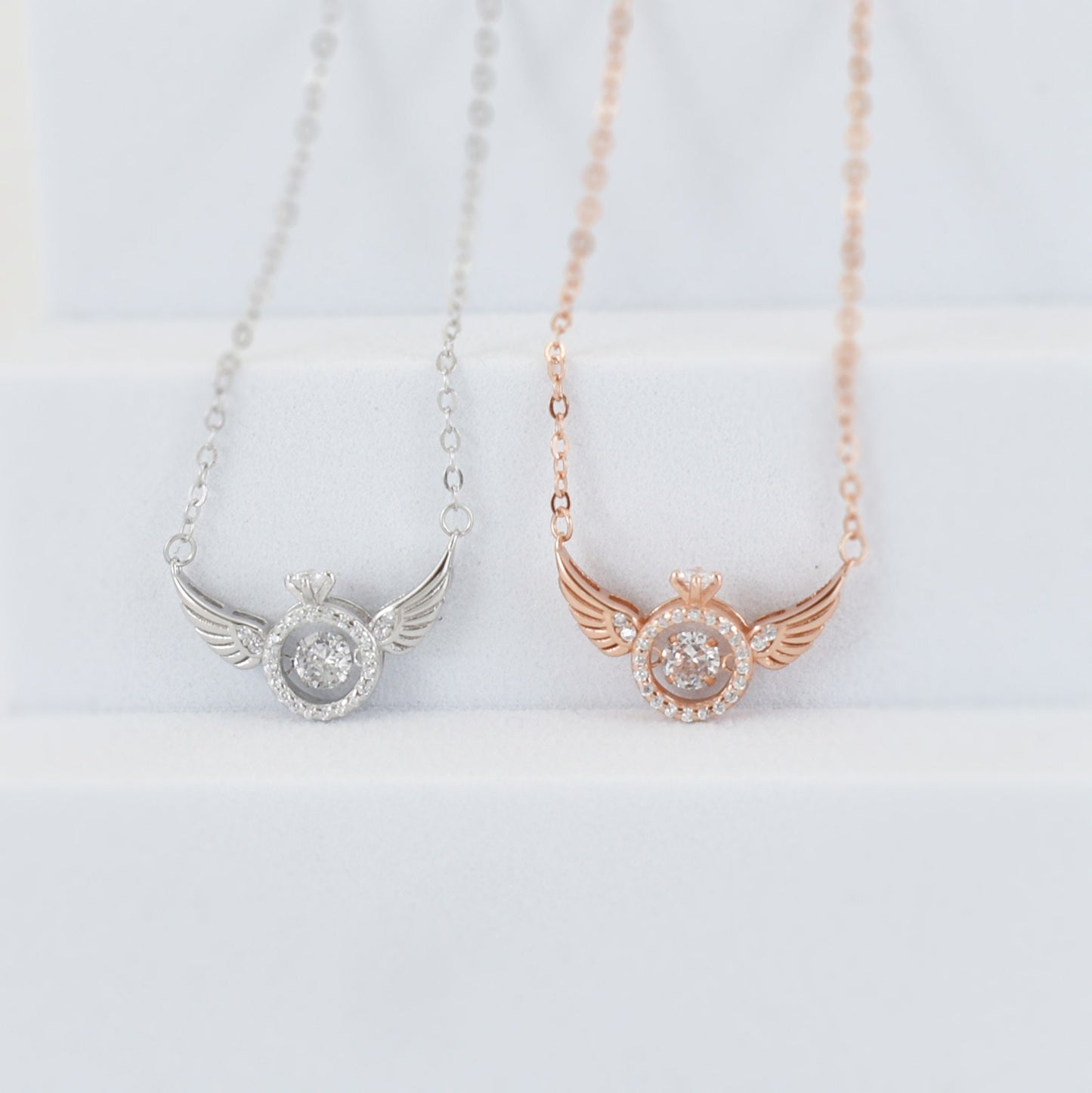 Crystalled Snitch Necklace