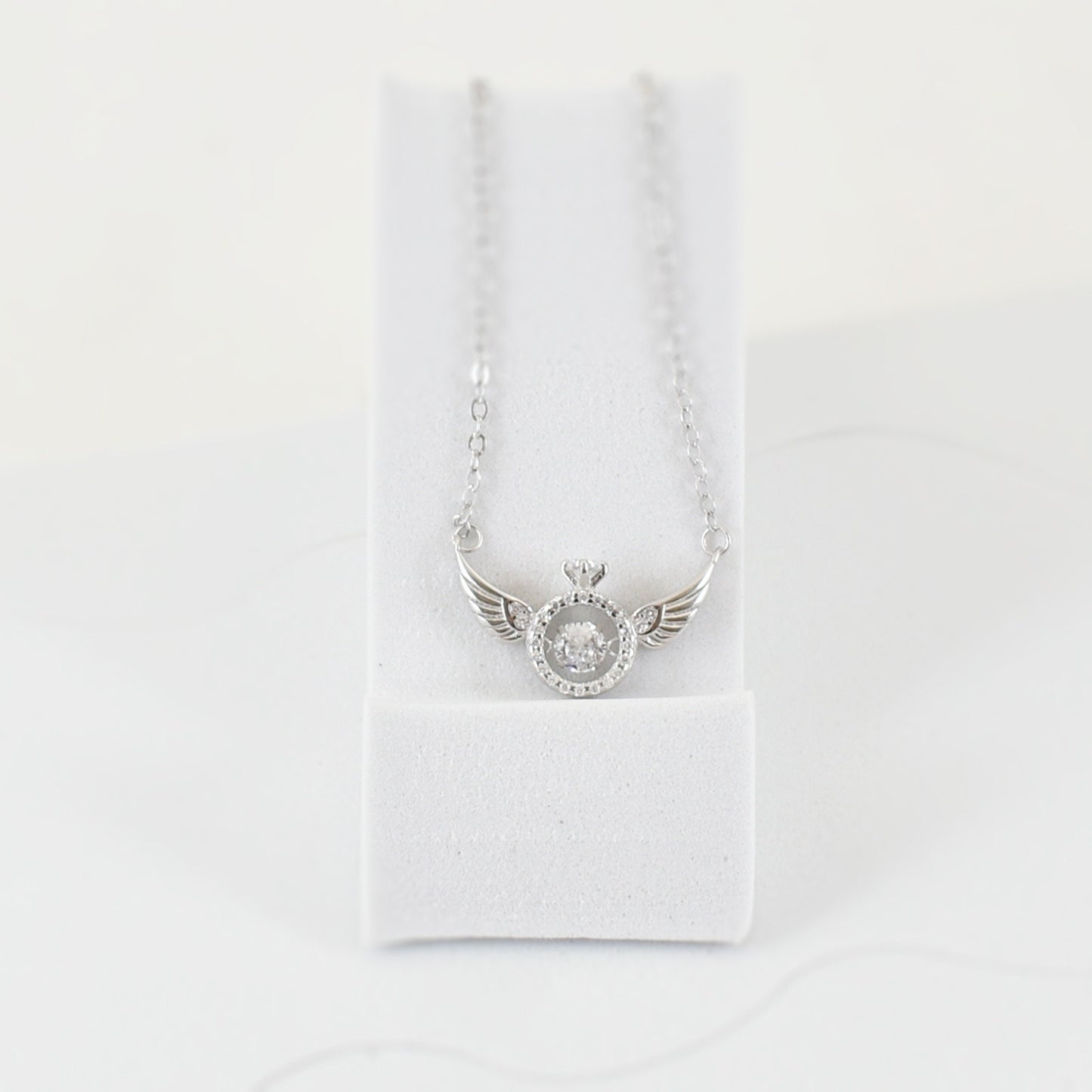 Crystalled Snitch Necklace