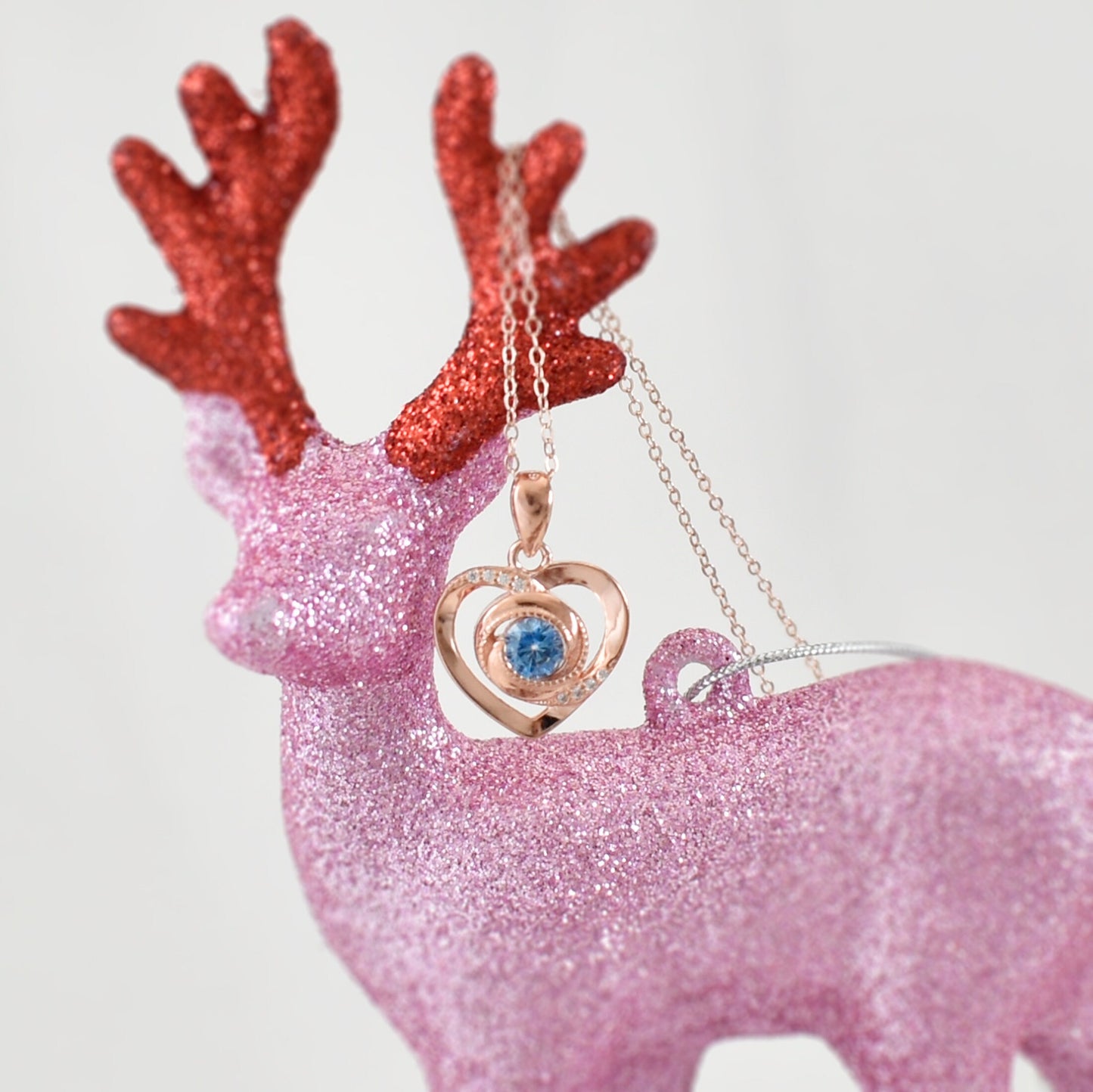 Rose Gold Heart Necklace