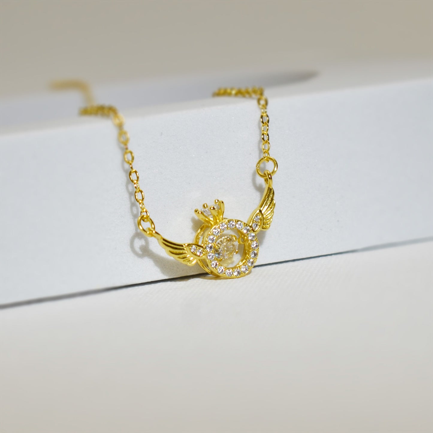18K Gold Plated Golden Snitch Necklace
