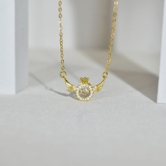 18K Gold Plated Golden Snitch Necklace