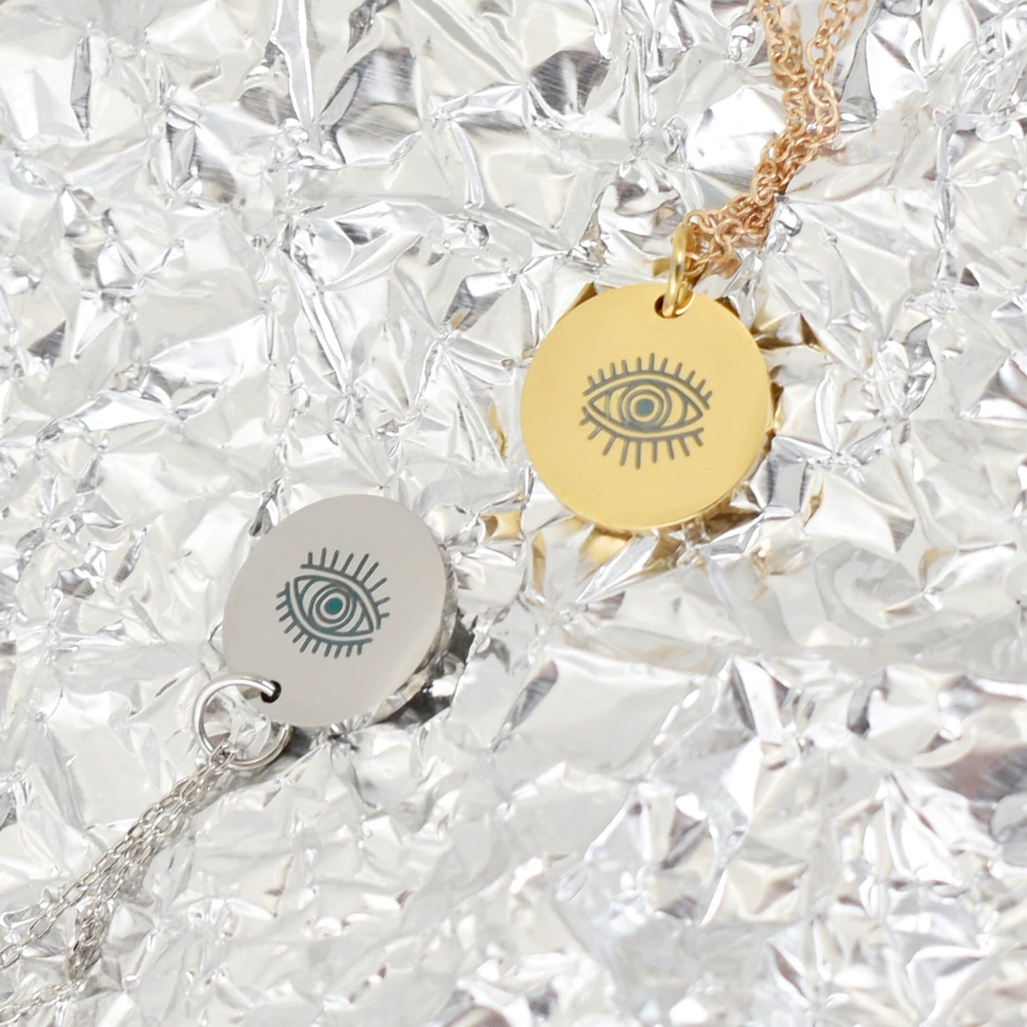 Minimalist Evil Eye Necklace