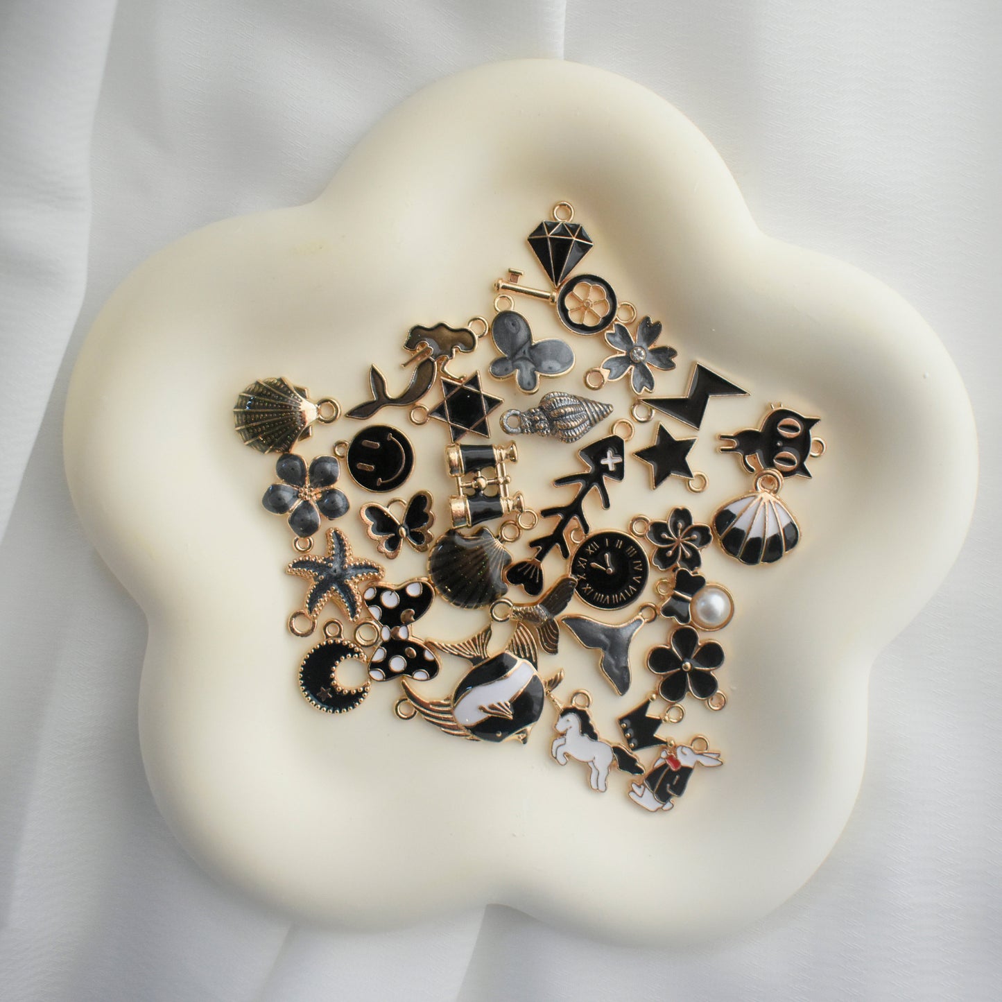 Enamel Charms for DIY Bracelet Necklace Handmade Jewelry Making Supplies