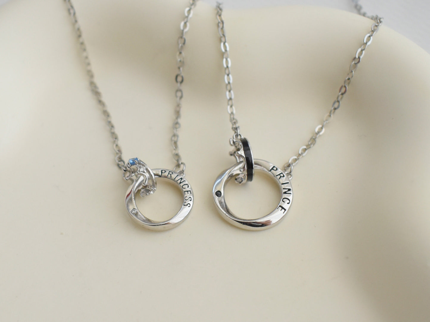 Mobius Strip Necklace for Couples