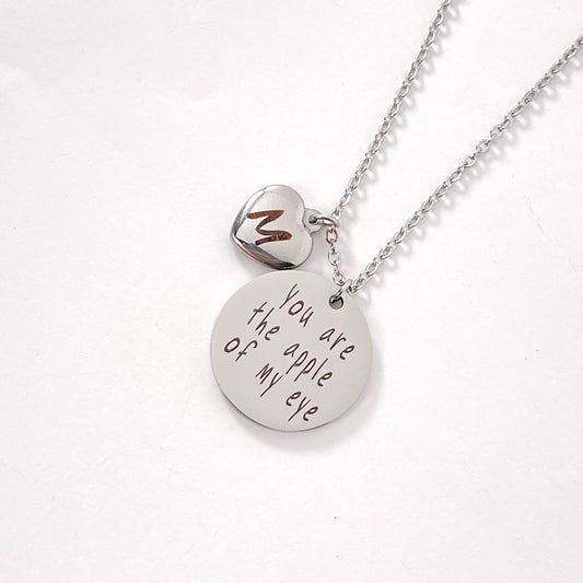 Unique Named Silver Necklace