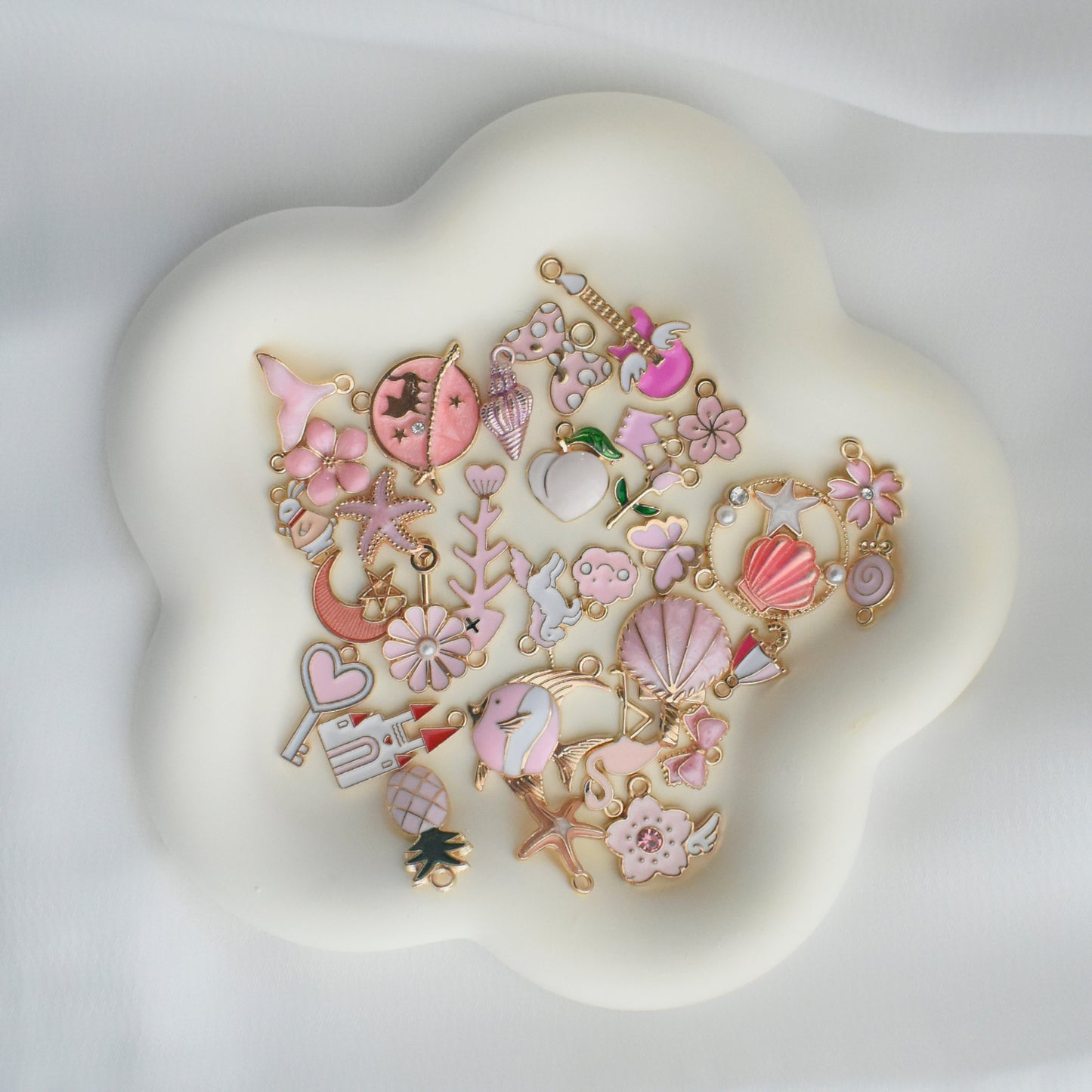 Enamel Charms for DIY Bracelet Necklace Handmade Jewelry Making Supplies