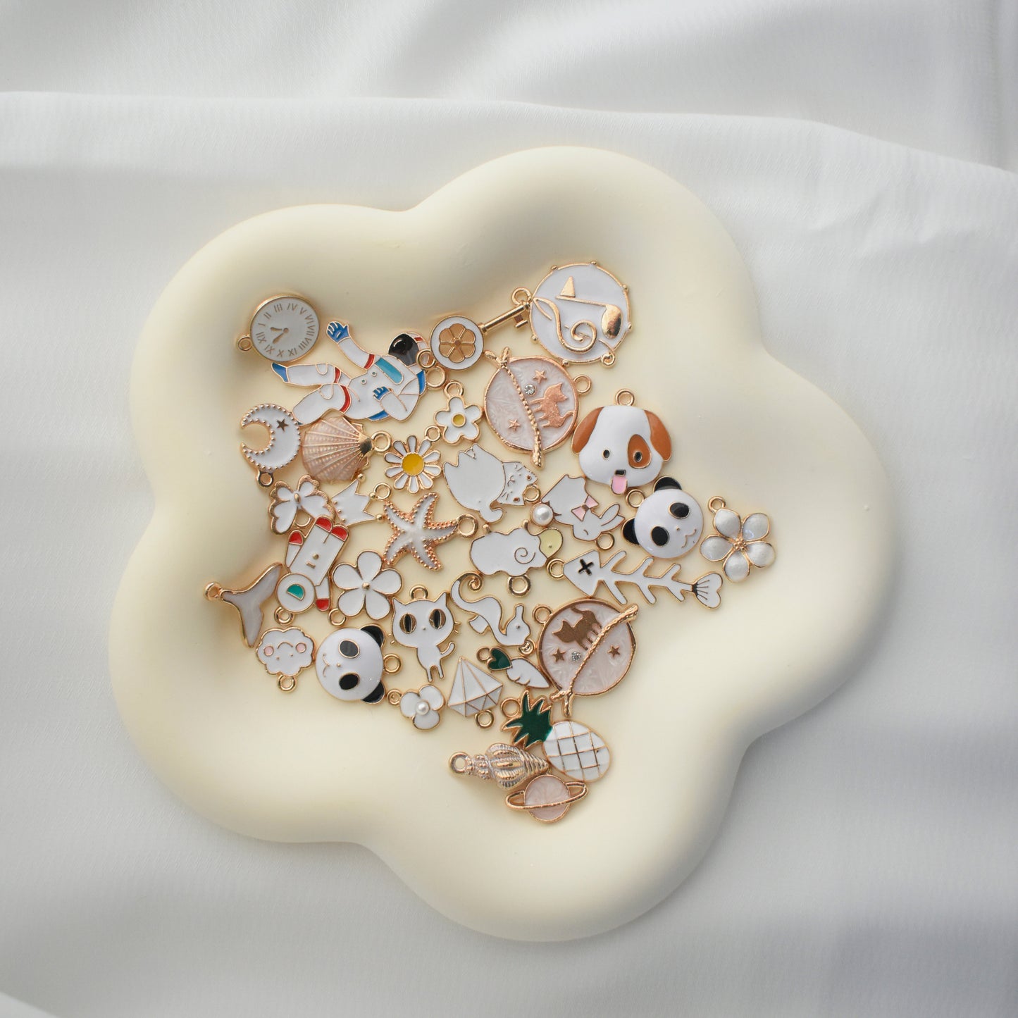 Enamel Charms for DIY Bracelet Necklace Handmade Jewelry Making Supplies