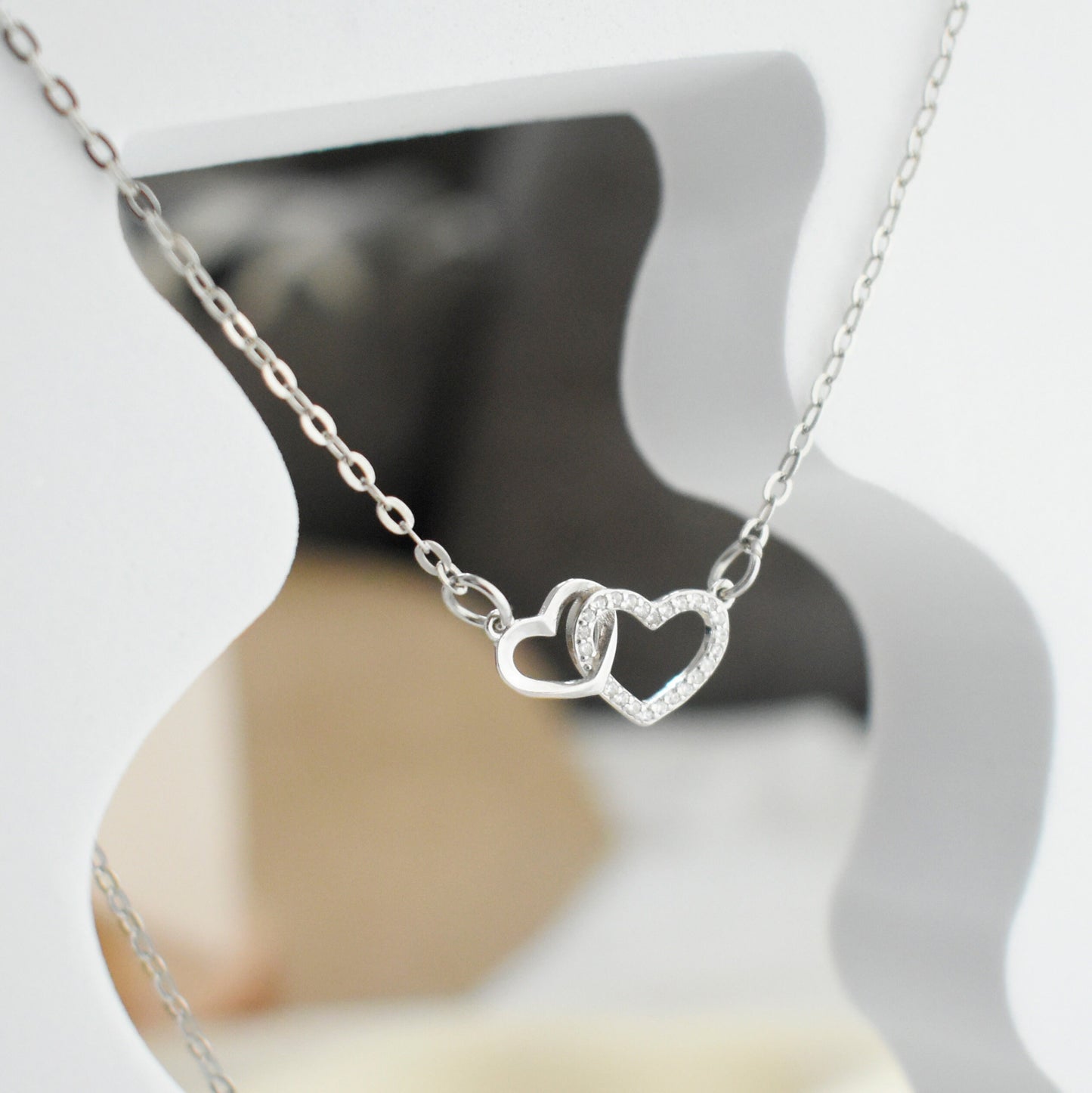 Intertwined Heart Necklace