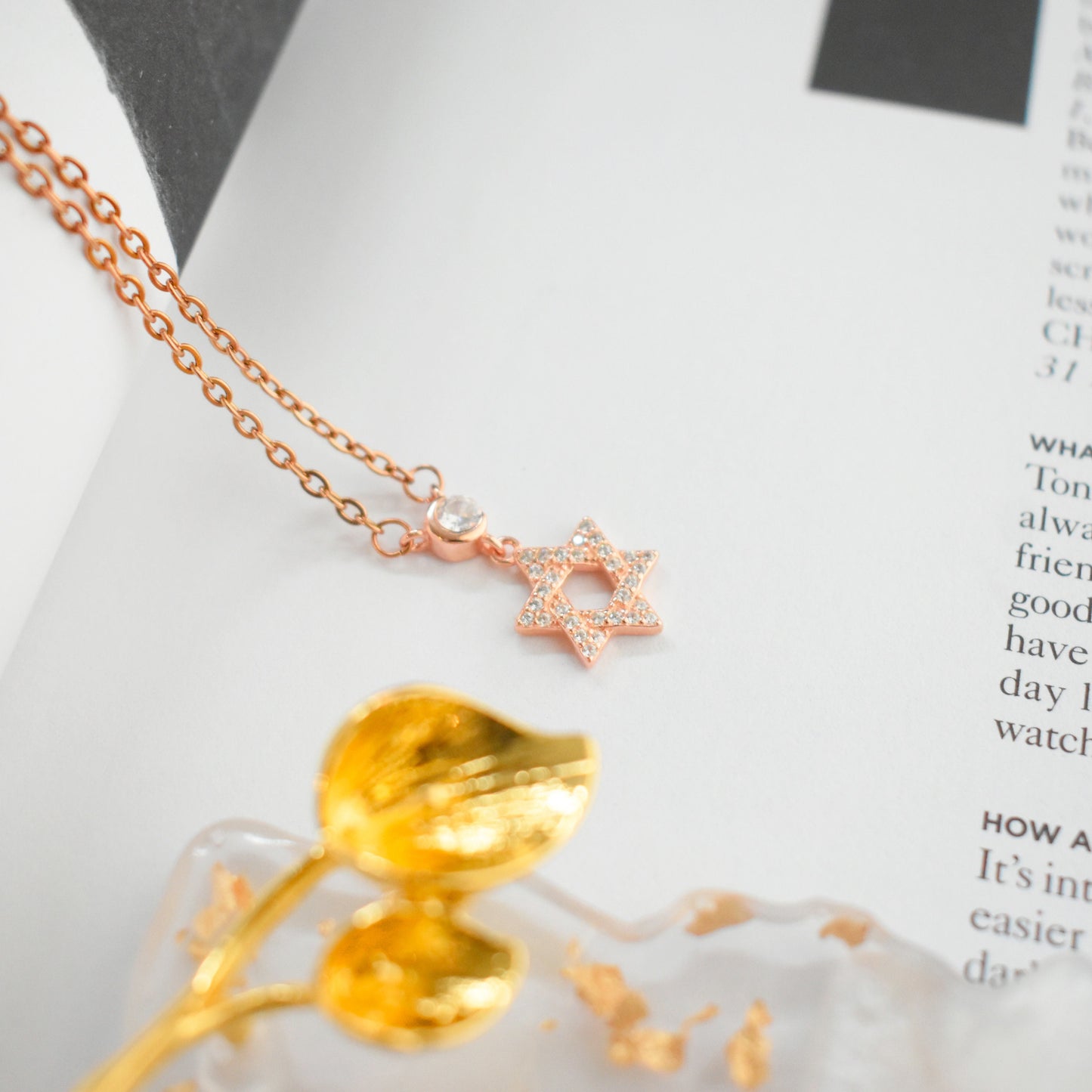 Jewish Star Necklace