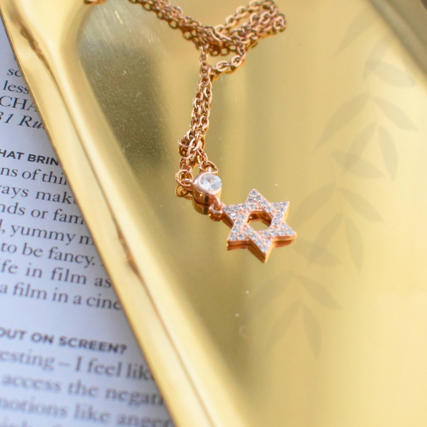 Jewish Star Necklace