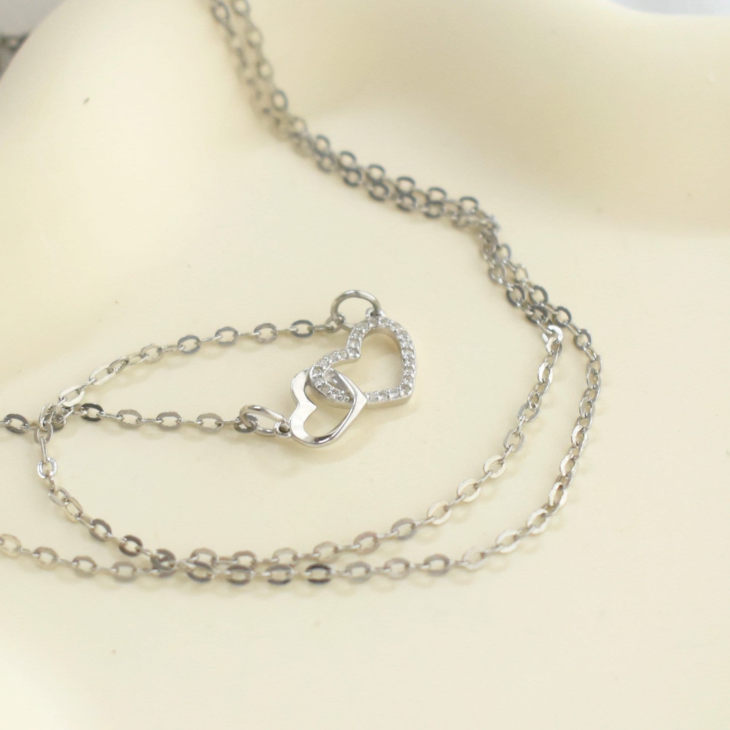 Intertwined Heart Necklace
