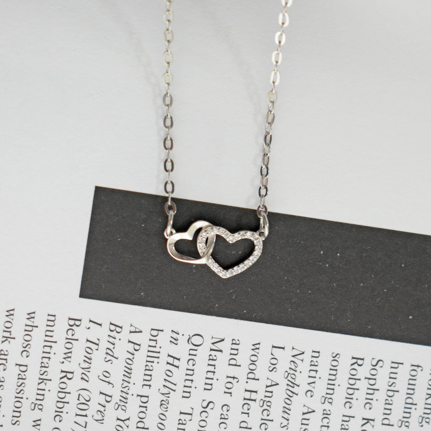 Intertwined Heart Necklace